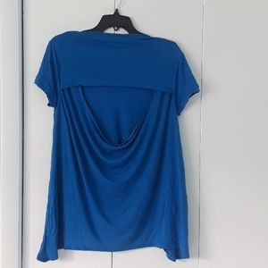Short sleeve Top by BCBG open back